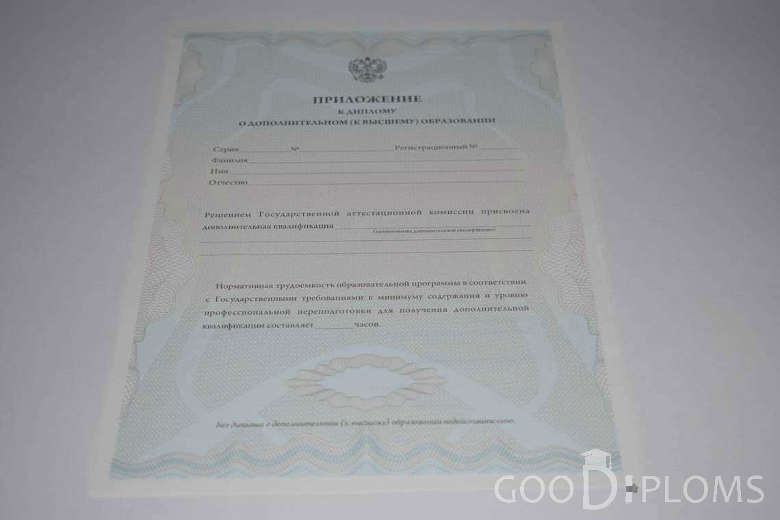 Приложение к Диплому МВА период выдачи 2011-2020 -  Харьков
