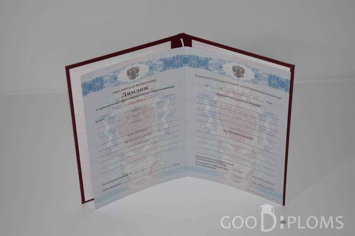Диплом Техникума с Отличием в период c 2011 по 2013 год - Харьков